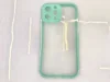 A transparent TPU phone case with a two-in-one color frame details Picture